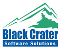 Black Crater logo